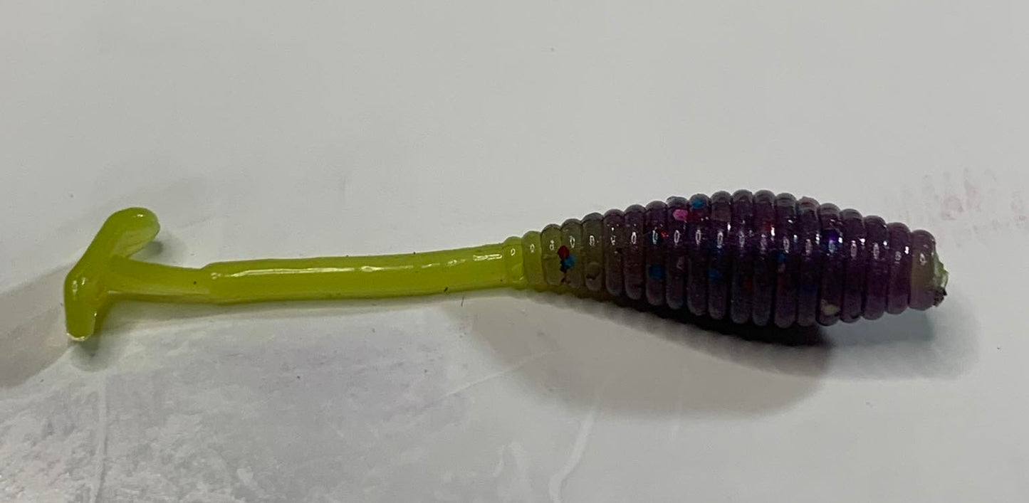 Crappie Hammer Purple Junebug/Chartreuse